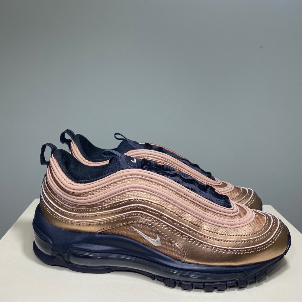 Nike Air Max 97 Metallic Bronze Medal Black Womens